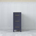 12" Bathroom Cabinet 3 Drawer Side Storage Organizer - HomeBeyond