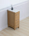 12" Bathroom Cabinet 3 Drawer Side Storage Organizer - HomeBeyond