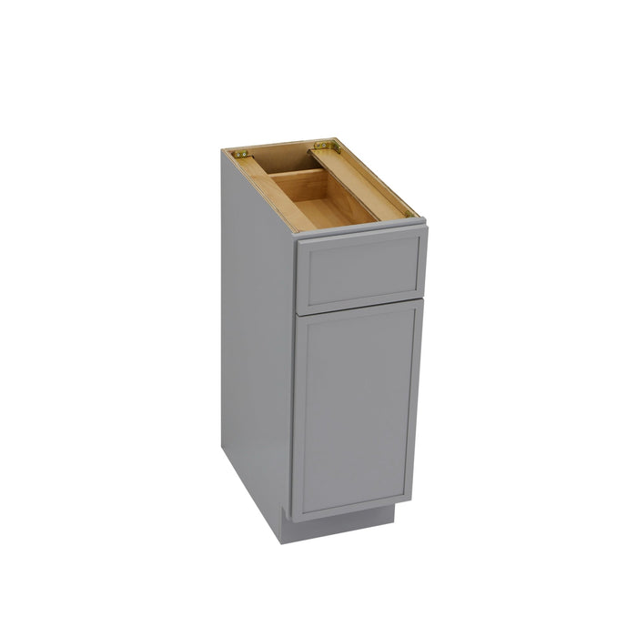 12" Birch Plywood Freestanding Single Base Storage Cabinet - HomeBeyond