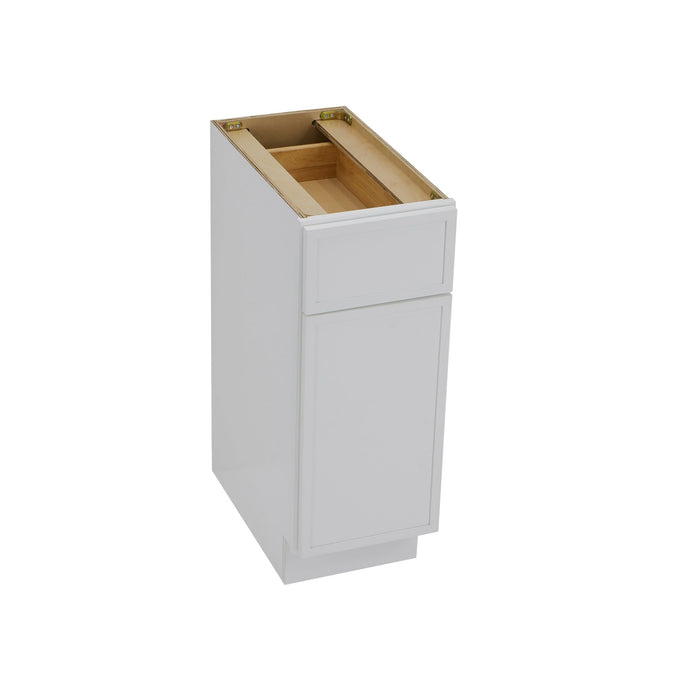 12" Birch Plywood Freestanding Single Base Storage Cabinet - HomeBeyond