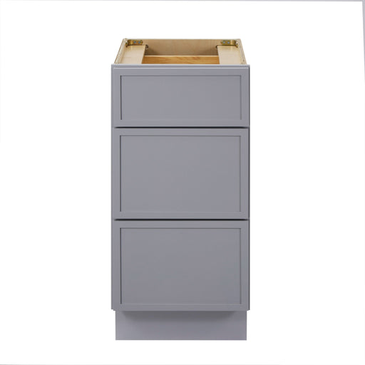 15" Birch Plywood Freestanding Single Base 3 Drawers Storage Cabinet - HomeBeyond