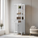 21 in. W x 17 in. D x 72 in. H Freestanding Cabinet for Bathroom and Living Room - HomeBeyond