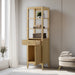 21 in. W x 17 in. D x 72 in. H Freestanding Cabinet for Bathroom and Living Room - HomeBeyond