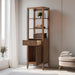 21 in. W x 17 in. D x 72 in. H Freestanding Cabinet for Bathroom and Living Room - HomeBeyond