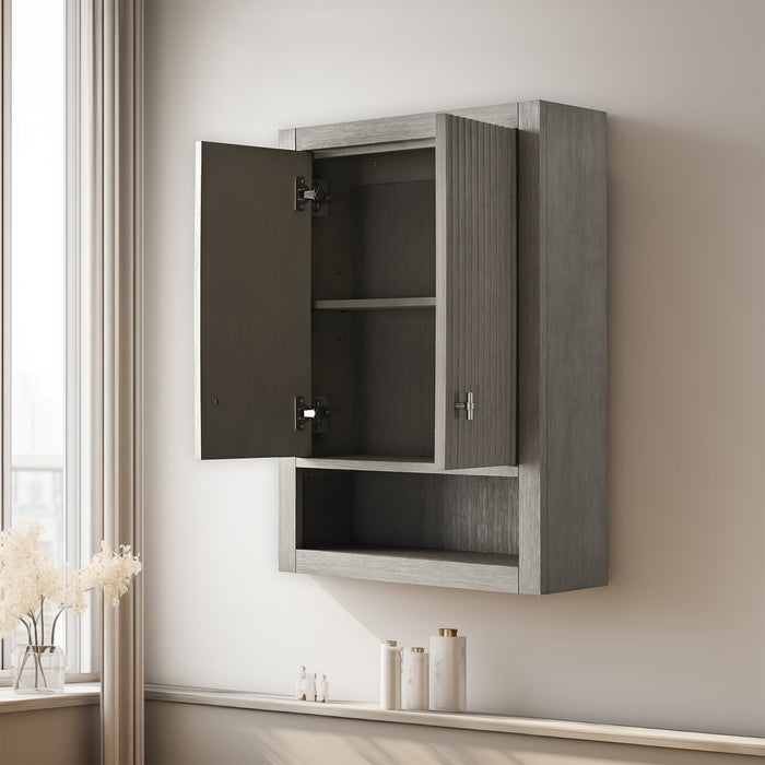 24 in. W x 8 in. D x 33 in. H Bathroom Storage Wall Cabinet - HomeBeyond