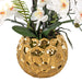 29.13" H Artificial Orchid Floral Arrangement in Ceramics Vase - HomeBeyond