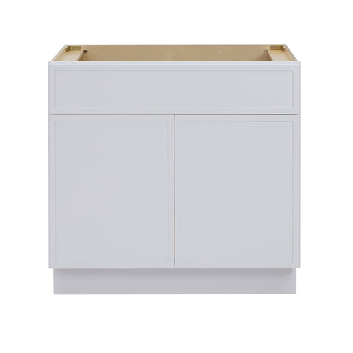 33" Birch Plywood Freestanding Single Base Storage Cabinet - HomeBeyond