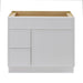 36" Birch Plywood Freestanding Single Base Storage Cabinet - HomeBeyond