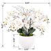 36.22" H Artificial Phalaenopsis Orchids Floral Arrangement in Pot - HomeBeyond