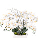 36.22" H Artificial Phalaenopsis Orchids Floral Arrangement in Pot - HomeBeyond