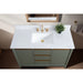 48" Single Sink Bathroom Vanity with Engineered Marble Top - HomeBeyond