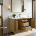 48" Single Sink Bathroom Vanity with Engineered Marble Top - HomeBeyond