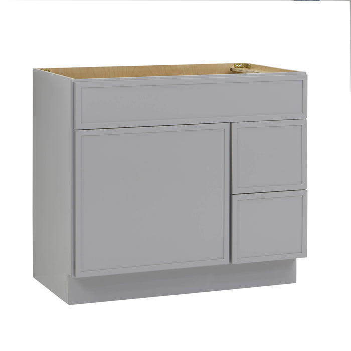 36" Birch Plywood Freestanding Single Base Storage Cabinet