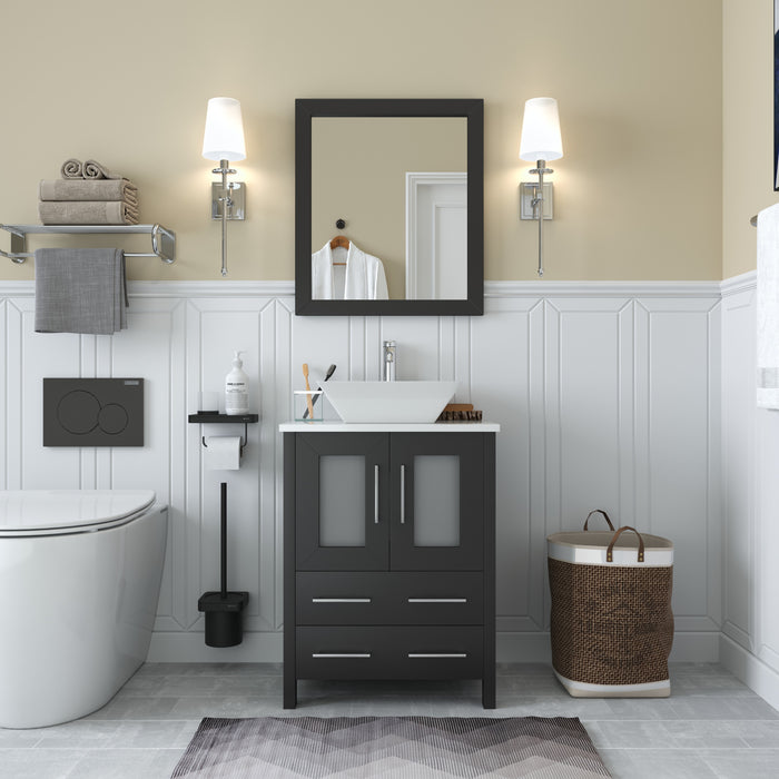 Ravenna 24" Single Sink Bathroom Vanity Combo Set