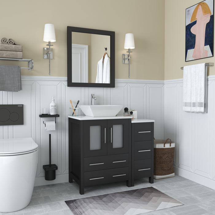 Ravenna 36" Single Sink Bathroom Vanity Combo Set