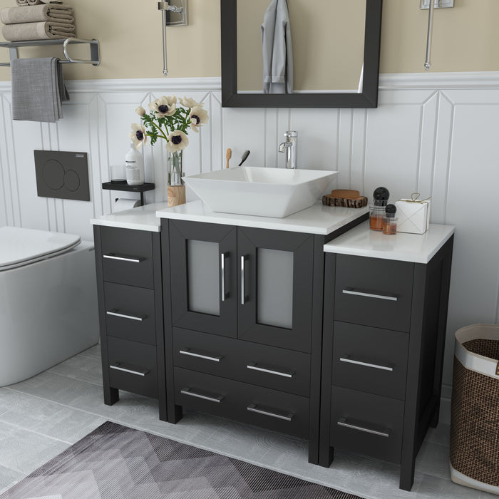 Ravenna 48" Single Sink Bathroom Vanity Combo Set