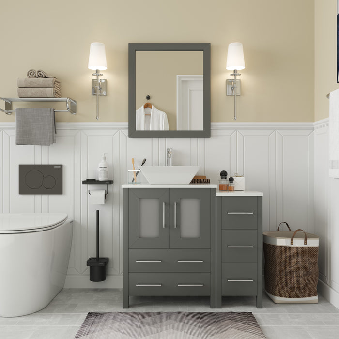 Ravenna 36" Single Sink Bathroom Vanity Combo Set