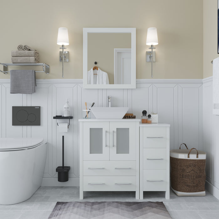 Ravenna 36" Single Sink Bathroom Vanity Combo Set