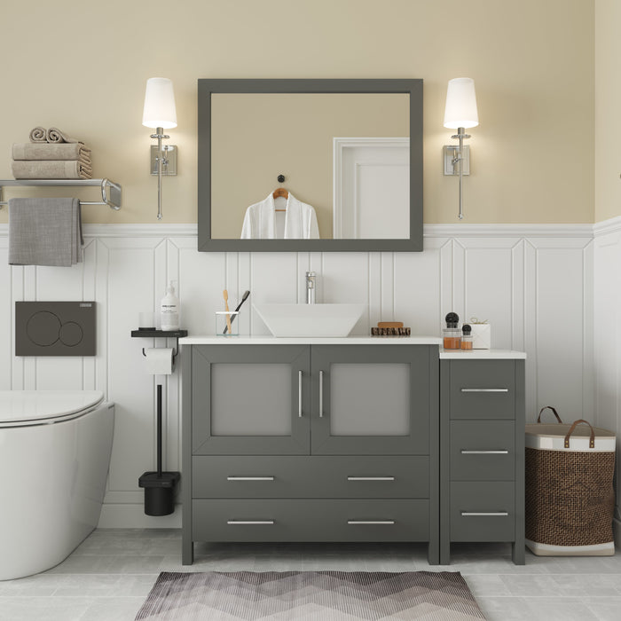 Ravenna 48" Single Sink Bathroom Vanity Combo Set