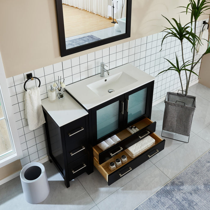 Brescia 48" Single Sink Modern Bathroom Vanity Set - HomeBeyond