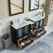 Brescia 72" Double Sink Modern Bathroom Vanity Set - HomeBeyond