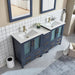 Brescia 72" Double Sink Modern Bathroom Vanity Set - HomeBeyond