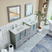 Brescia 72" Double Sink Modern Bathroom Vanity Set - HomeBeyond