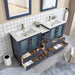 Brescia 72" Double Sink Modern Bathroom Vanity Set - HomeBeyond