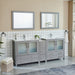 Brescia 84"Double Sink Modern Bathroom Vanity Set - HomeBeyond