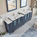 Brescia 96" Double Sink Modern Bathroom Vanity Set - HomeBeyond