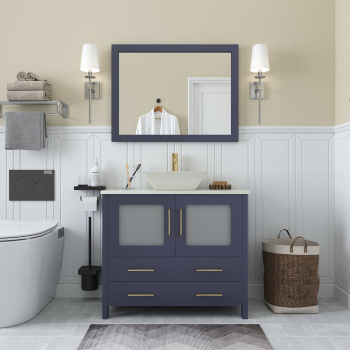 Ravenna 36" Single Sink Bathroom Vanity Combo Set - HomeBeyond