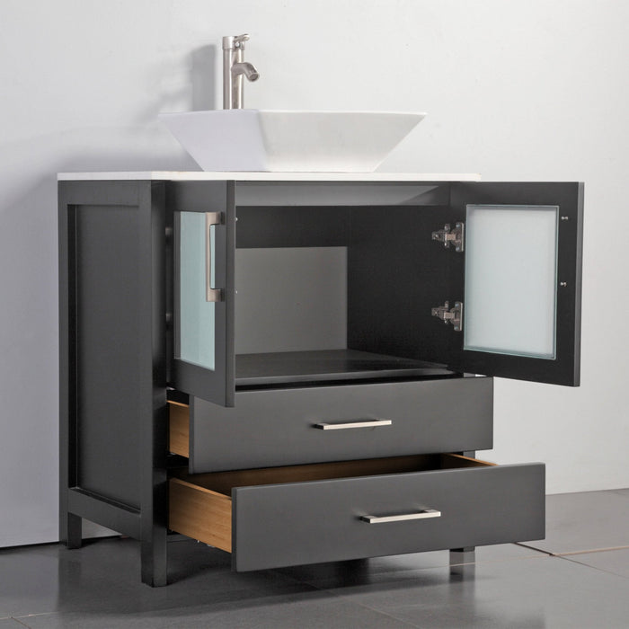 Ravenna 42" Single Sink Bathroom Vanity Combo Set - HomeBeyond