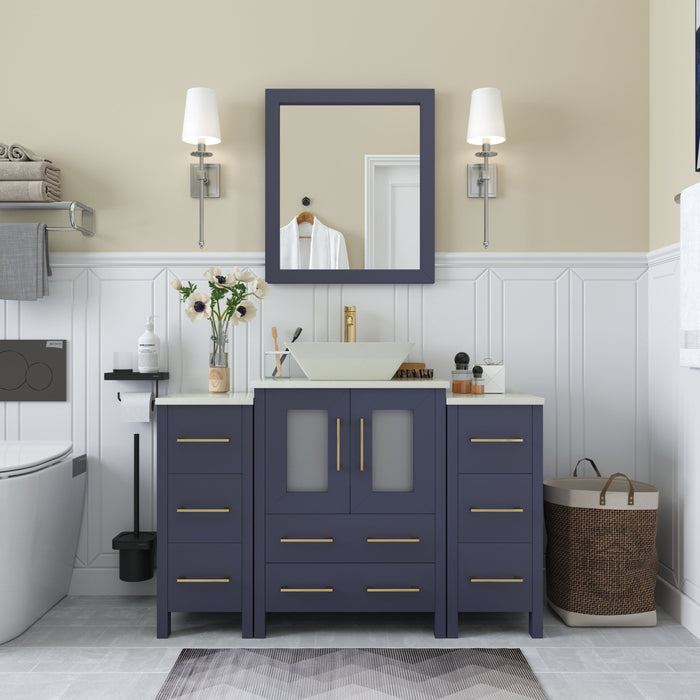 Ravenna 48" Single Sink Bathroom Vanity Combo Set - HomeBeyond