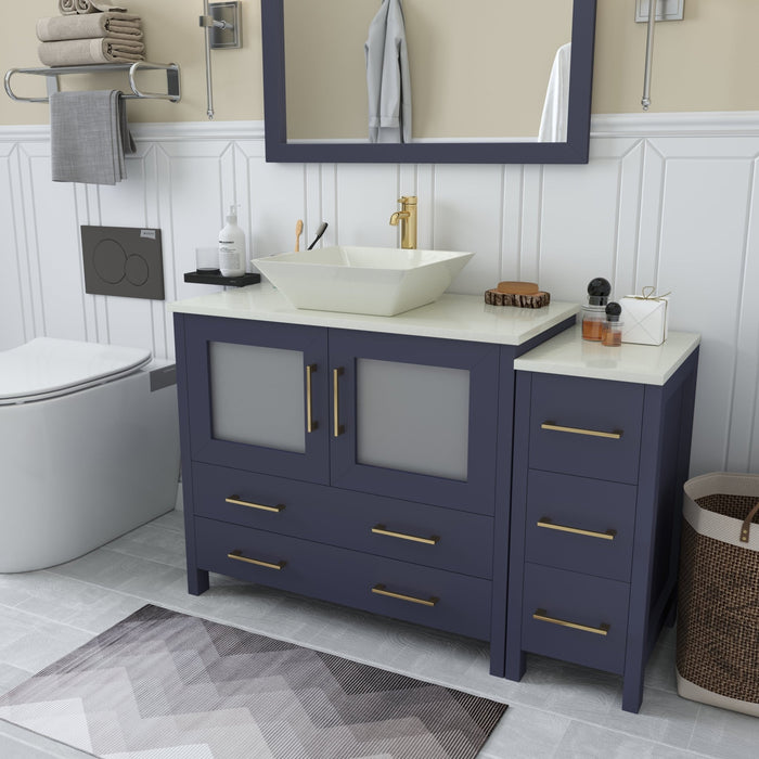 Ravenna 48" Single Sink Bathroom Vanity Combo Set - HomeBeyond