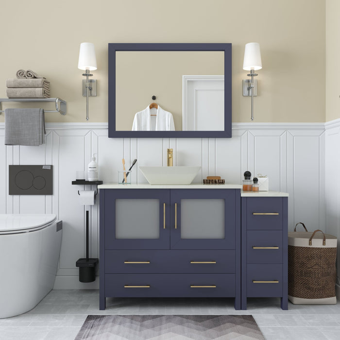 Ravenna 48" Single Sink Bathroom Vanity Combo Set - HomeBeyond