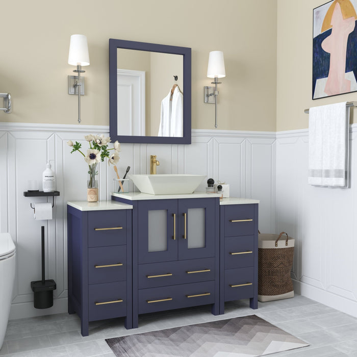 Ravenna 48" Single Sink Bathroom Vanity Combo Set - HomeBeyond