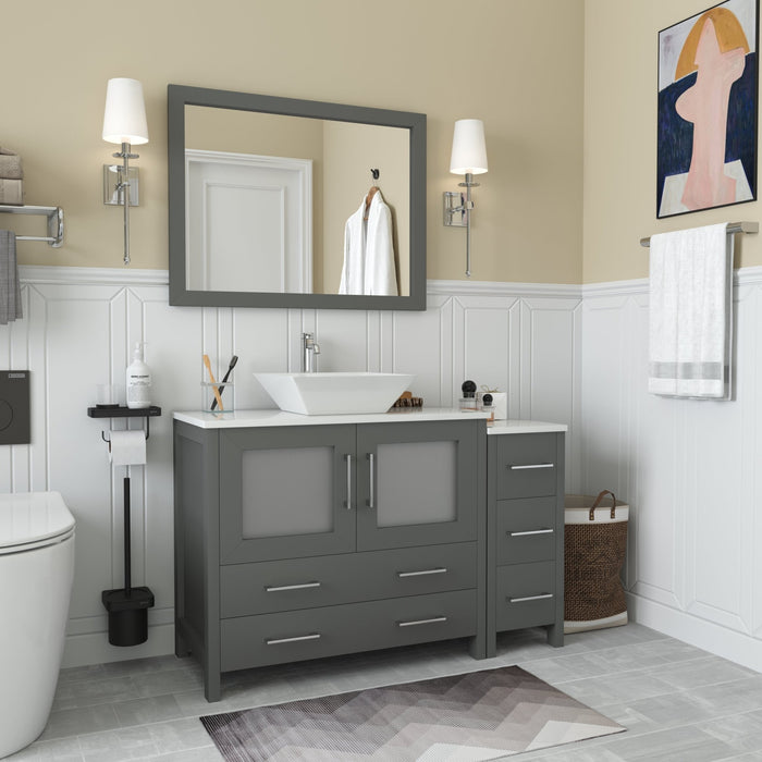 Ravenna 48" Single Sink Bathroom Vanity Combo Set - HomeBeyond