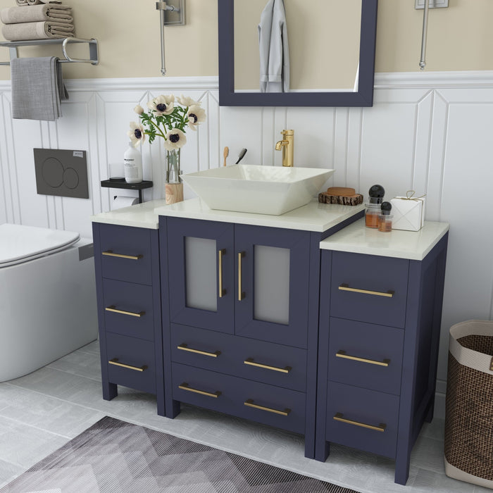 Ravenna 48" Single Sink Bathroom Vanity Combo Set - HomeBeyond