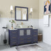 Ravenna 54" Single Sink Bathroom Vanity Combo Set - HomeBeyond