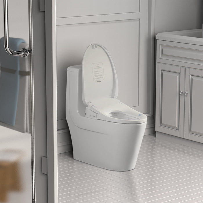 Vanity Art Smart Heated Bidet Toilet Seat with Remote Control - HomeBeyond