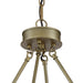 12 Lights Wagon Wheel Chandelier Lighting Farmhouse Candle Ceiling Light Fixtures - HomeBeyond