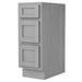 12" Single Bathroom Vanity Base Cabinet - HomeBeyond