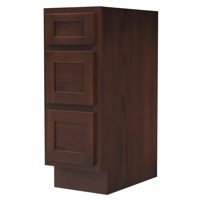 12" Single Bathroom Vanity Base Cabinet - HomeBeyond