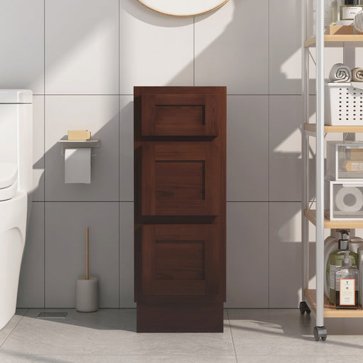 12" Single Bathroom Vanity Base Cabinet - HomeBeyond