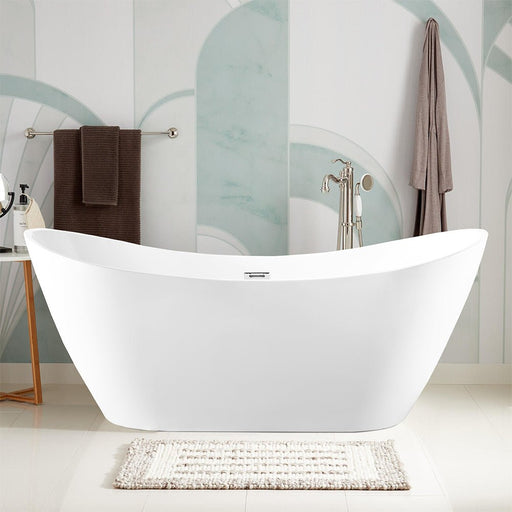 71" X 29" Freestanding Acrylic Bathtub - HomeBeyond