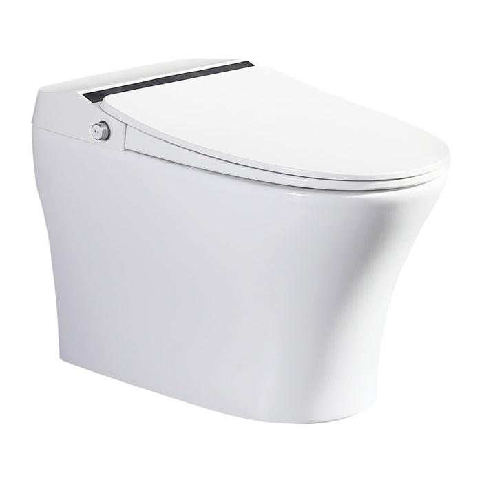 Vanity Art Smart Toilet with Elongated Slow Down Heated Seat - HomeBeyond
